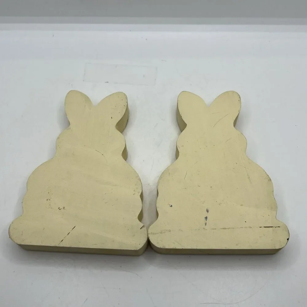 Hand‎ Painted Wooden Home Decor - 4 Easter, 1 Halloween, 1 Best Friends, 1 Bunny